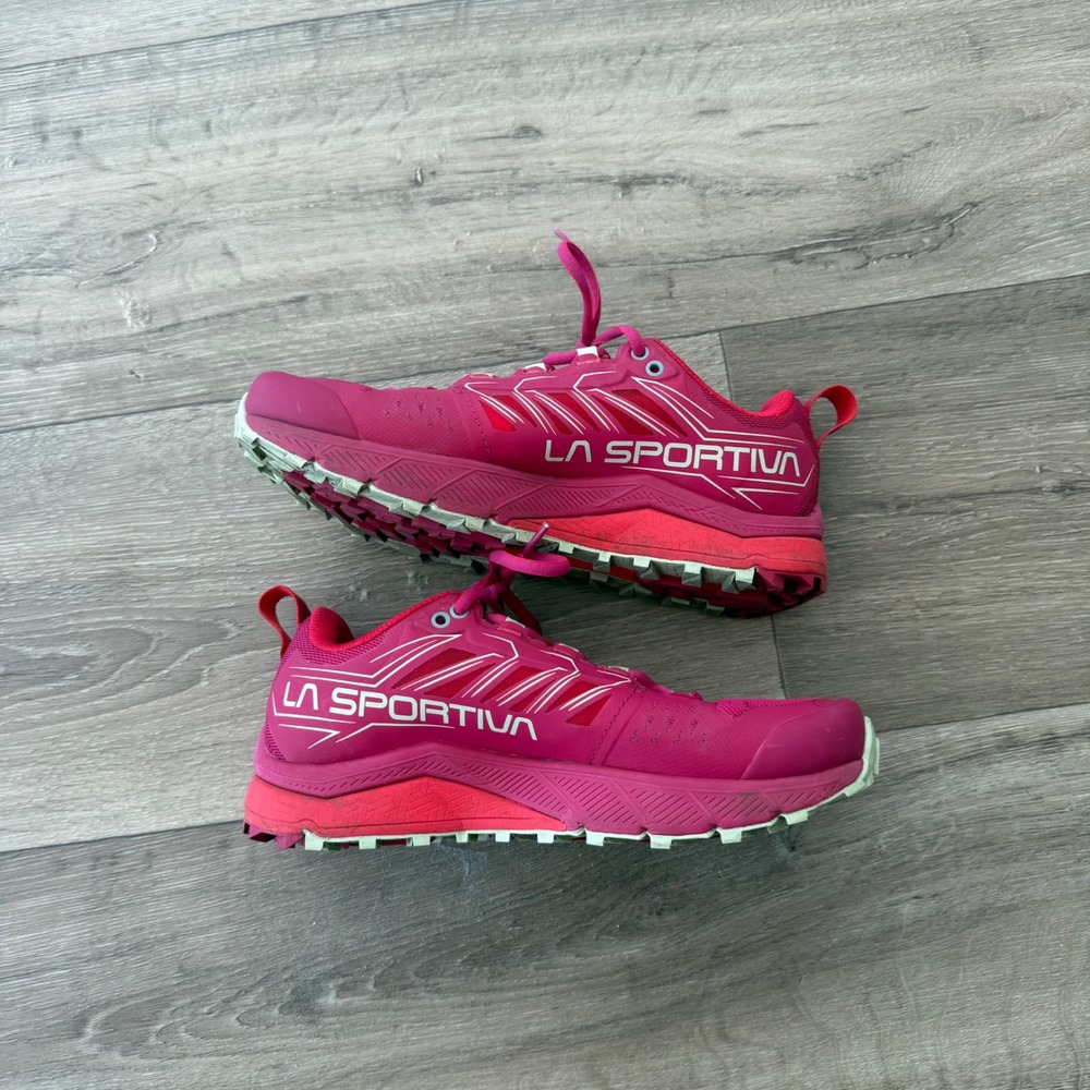 La Sportiva Jackal GTX Womens Trail Running Shoes Hibiscus Pink Gore-Tex 6.5 - Picture 3 of 6